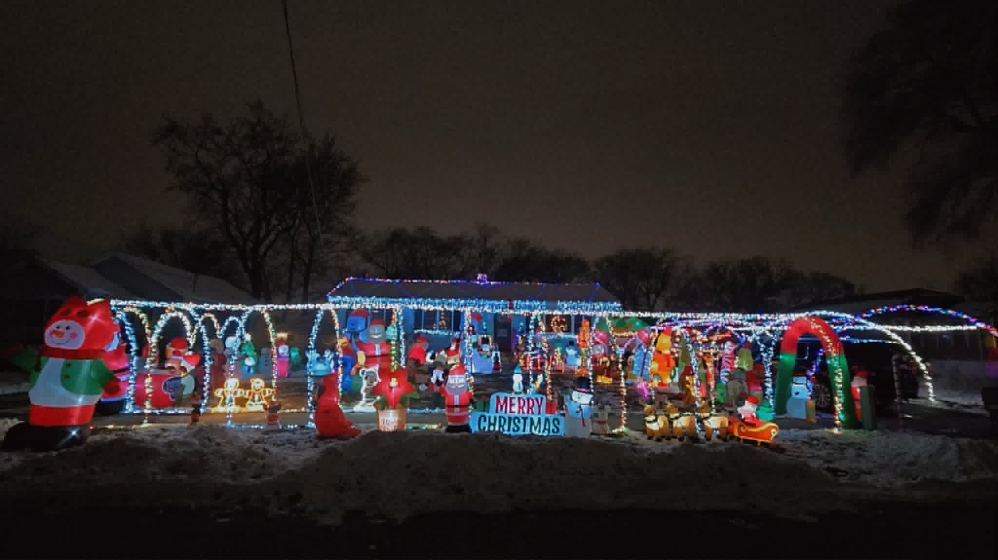 Where to Go For Christmas Lights 110 kayla krooswyk holiday lights northwest indiana