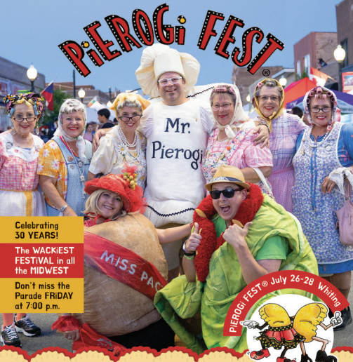 Festivals in Indiana: The List of Unmissable Events in the Circle City 91 pierogi fest cover of state of indiana festival guide e1706648423341
