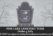 pine lake cemetery tour laporte indiana historical society