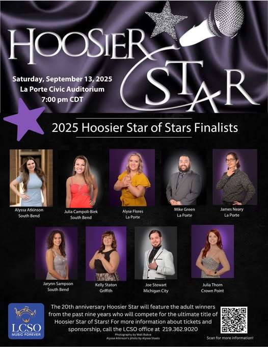 Hoosier Star Changes Format in 2025 To Feature Past Decade Winners 22 hoosier star cancels auditions in 2025 to feature past winners