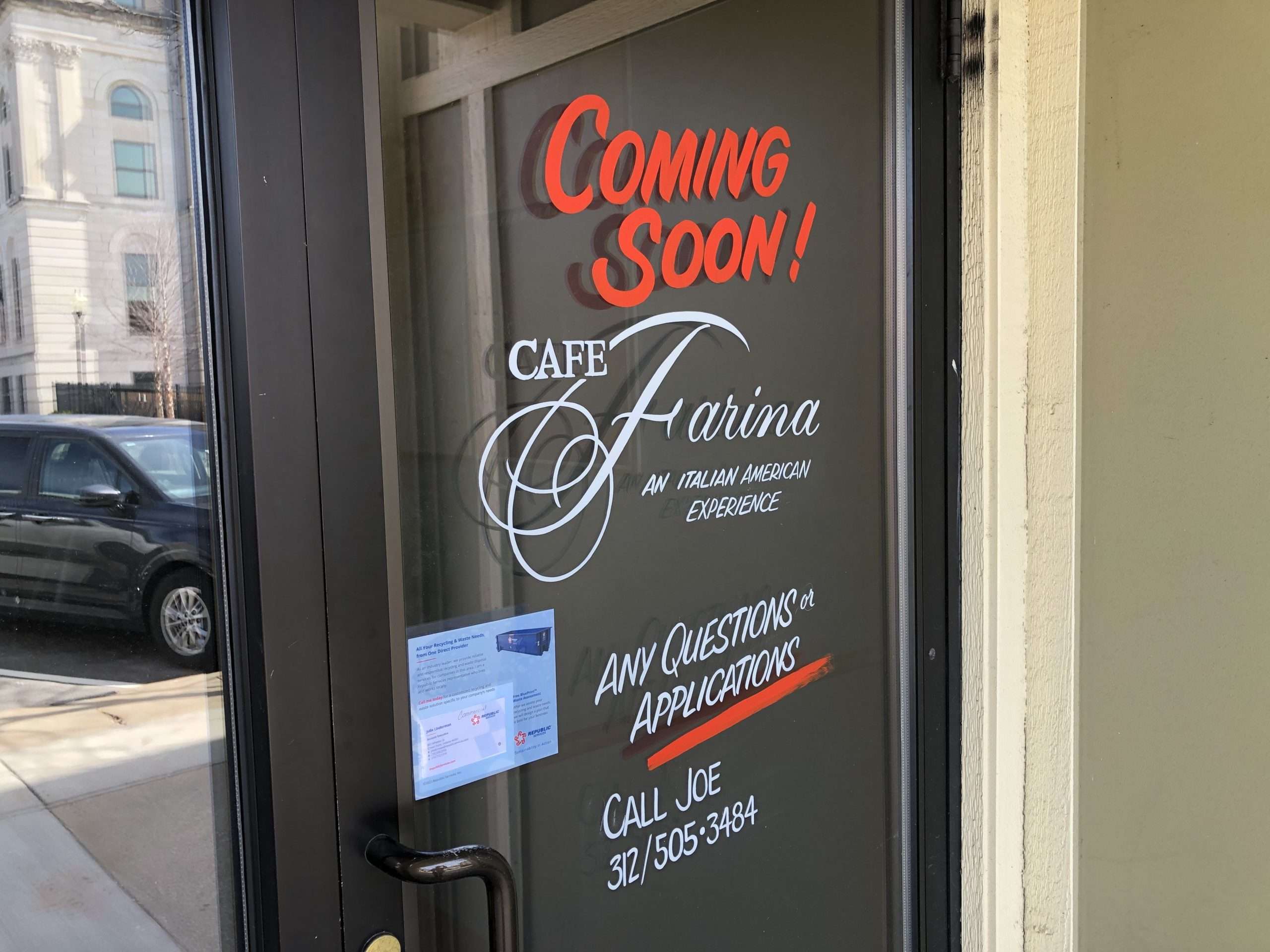 Cotton's Responsible Bidder Ordinance Passes and Cafe Farina Comes to Valpo 34 cafe farina an american italian dining experience south franklin valparaiso indiana scaled