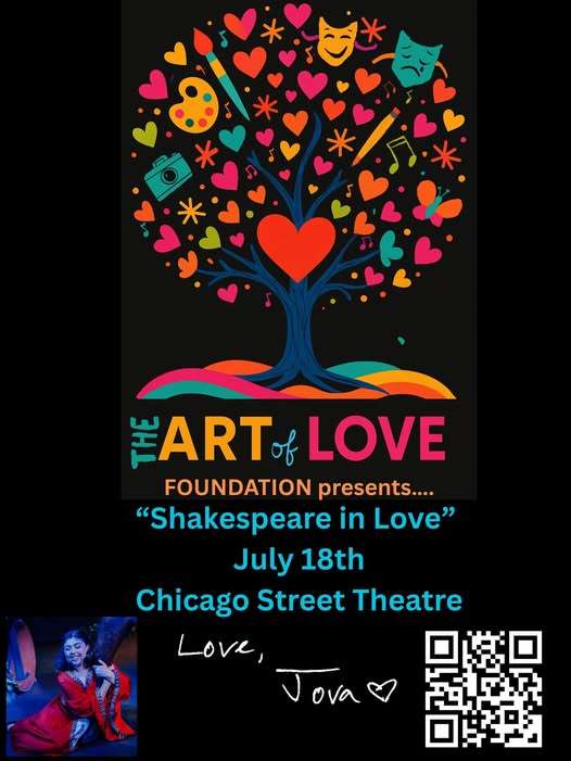 Art of Love And "Shakespeare in Love" Theatre Show And Fundraiser