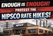 enough is enough nipsco protest