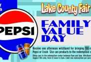 2026 lake county fair pepsi day is august 11th crown point indiana