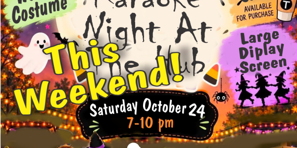 Spooky Karaoke at The Hub NWI 69 karakoke this weekend