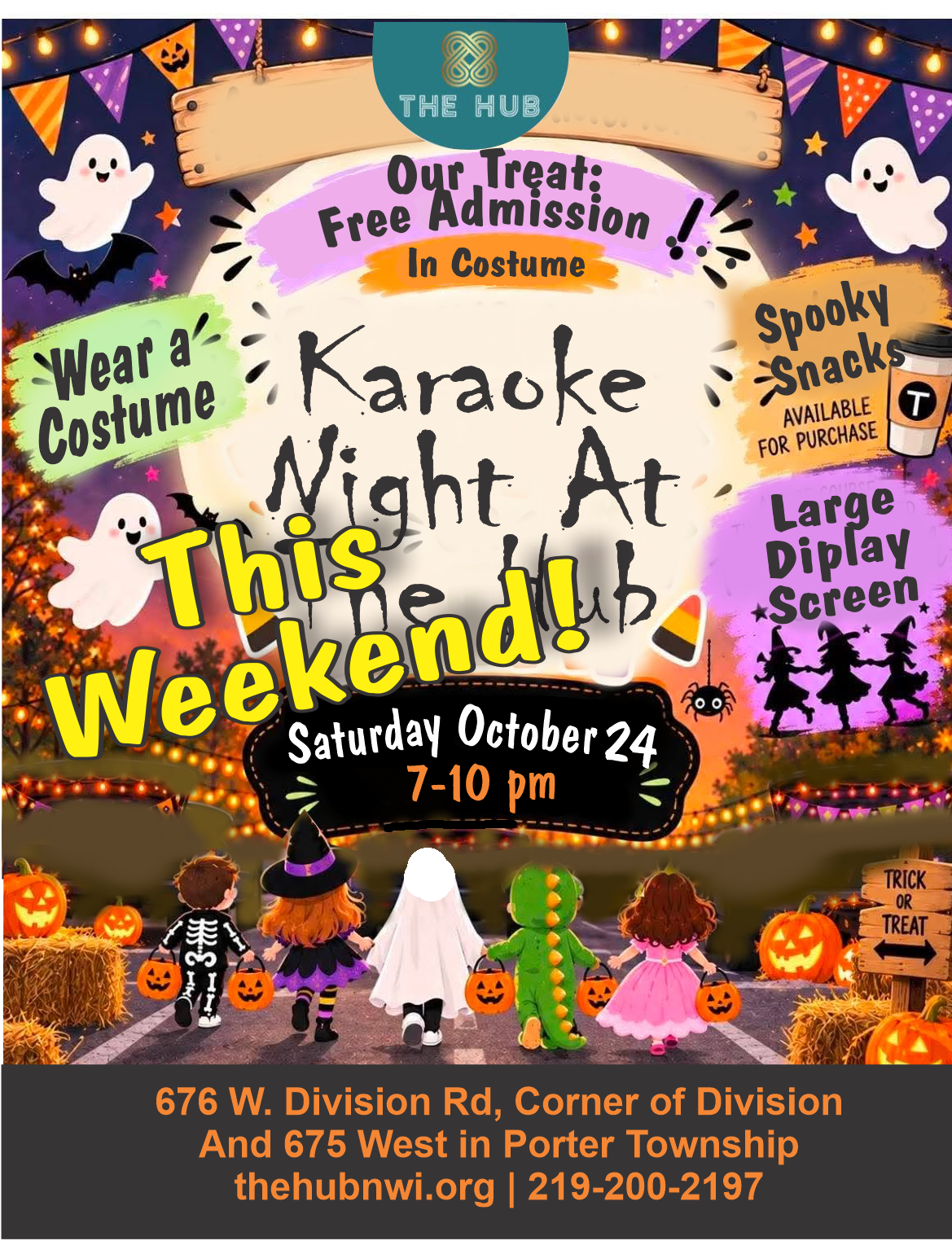 Spooky Karaoke at The Hub NWI