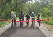 grand opening of the marquette greenway trail in miller beach indiana