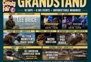grandstand events at the lake county fair crown point indiana 2026