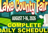 LAKE COUNTY fair complete daily schedule crown point 2026 e1785349706981