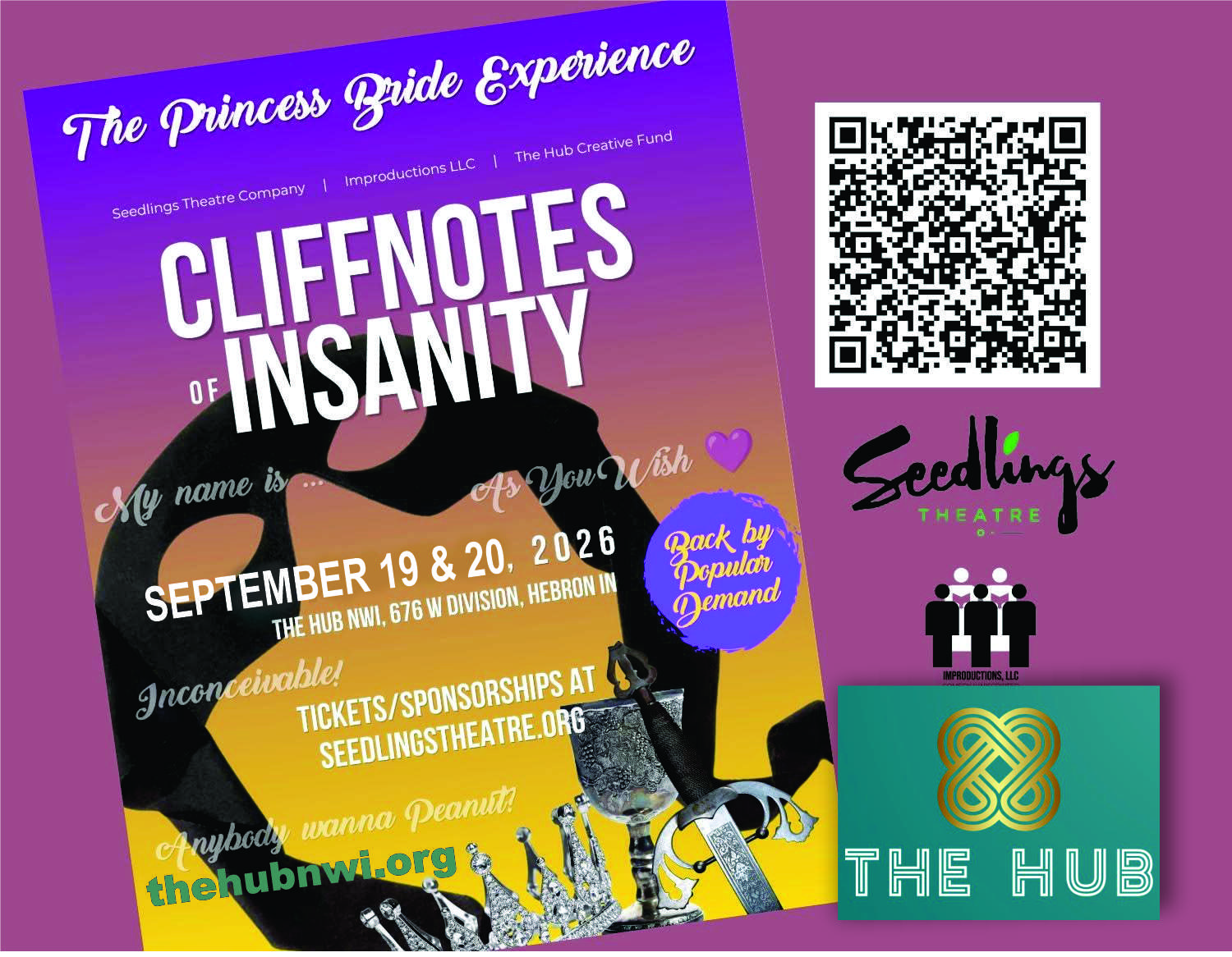 First Lady Abigail Adams’ life on stage in Munster for new play 14 cliffnotes on insanity the hub nwi theatre valpo valparaiso