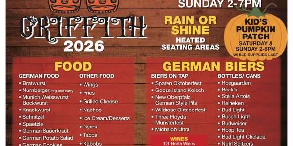 Griffith Oktoberfest Entertainment Schedule 9 griffith oktoberfest entertainment schedule 2026 griffith indiana panoramanow