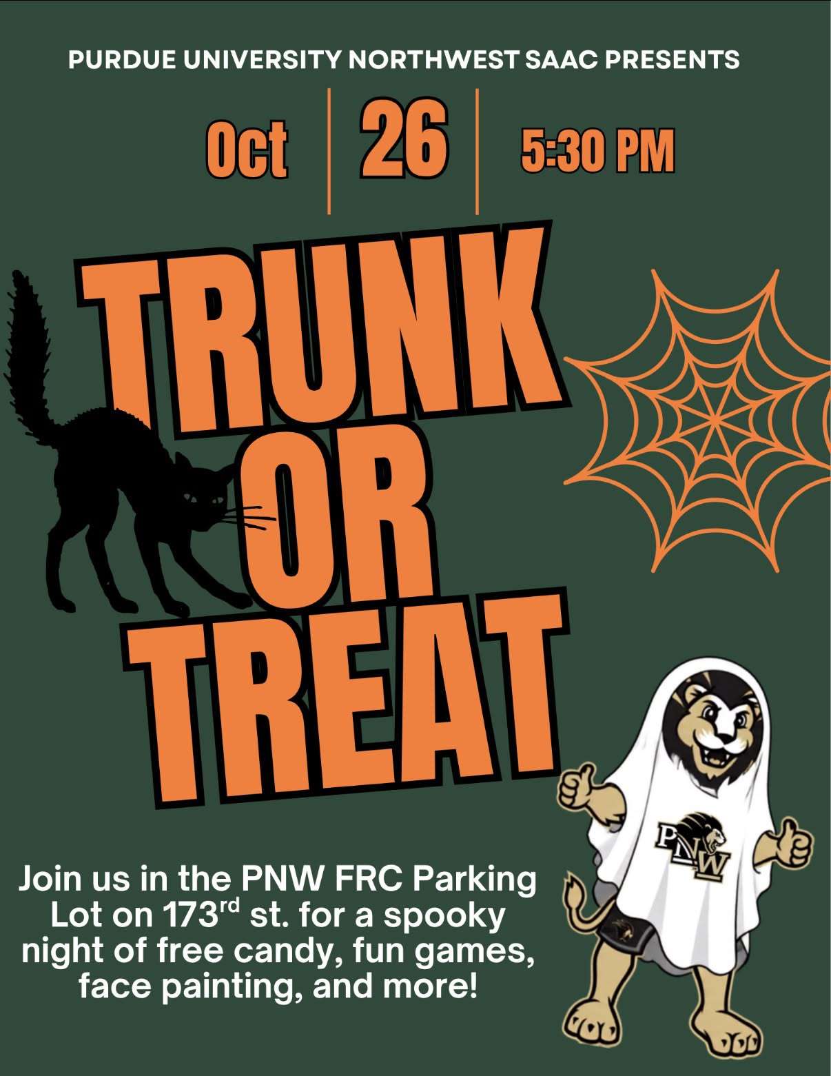 Purdue Northwest Trunk or Treat - Michigan City
